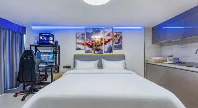 Qijixingzhe E-sports Apartment (Huangpu Innovation Center), Забронировать Апартаменты/квартира Гуанчжоу Guangzhou Area, рядом с Стадион спортивного центра Хуанпу