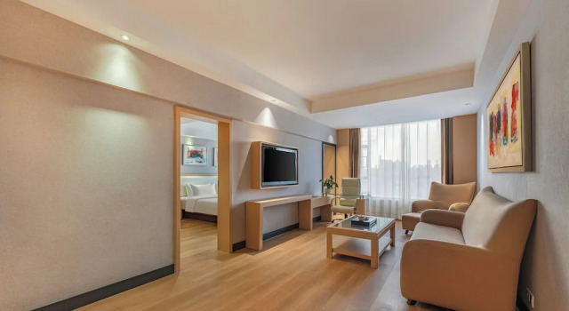 Семейный люкс Meihao Mingyue Hotel International Finance City Keyun Road Metro Branch