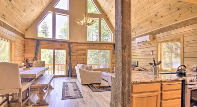 Коттедж Walk to Duck Creek Village: A-Frame Getaway