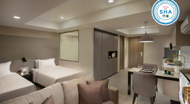 Двухместная студия Executive Somerset Ekamai Bangkok