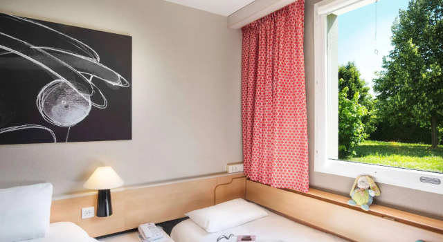 Трёхместный номер B&B HOTEL Thionville Yutz Route du Luxembourg