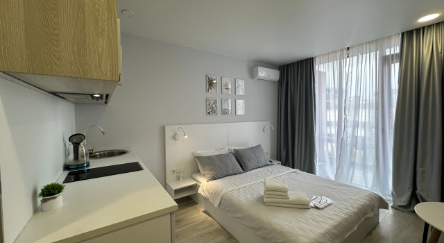 Апартаменты Апарт-отель Batumi Beach Apartments on Adlia 2