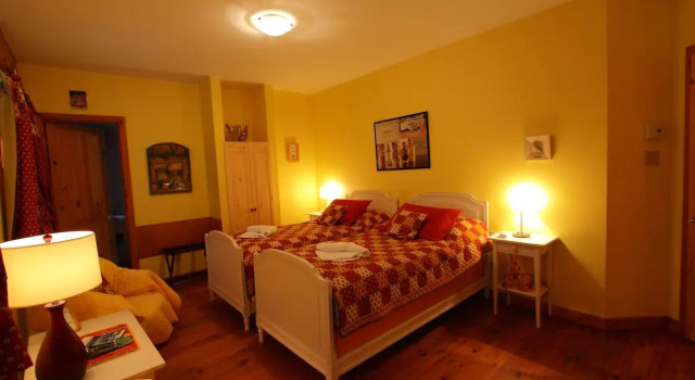 Трёхместный номер Deluxe с видом на сад Gîte Escale du Nord