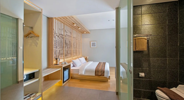 Eenpersoonssuite met balkon Tama Boutique Hotel