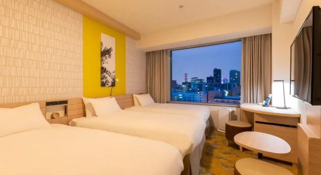 Трёхместный номер Sapporo Prince Hotel