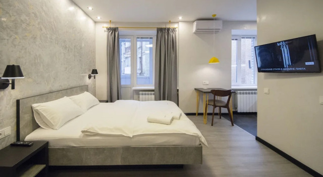 Студия с балконом Central Dayflat Apartments