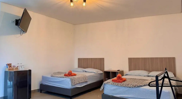 Номер Cabin Deluxe c 1 комнатой с балконом и с видом на горы Alto del sion  peñol guatape