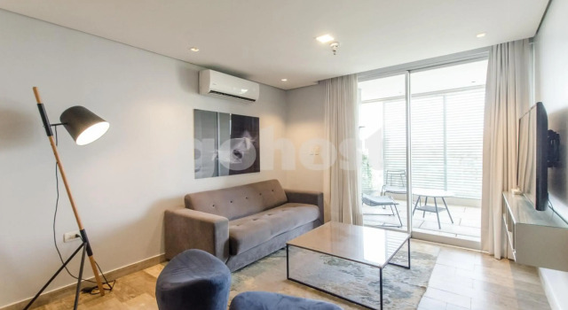 Encantador Apartamento en Villa Morra 1D004