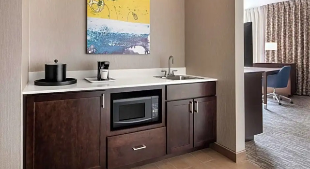 Двухместный люкс Hampton Inn & Suites Teaneck/Glenpointe