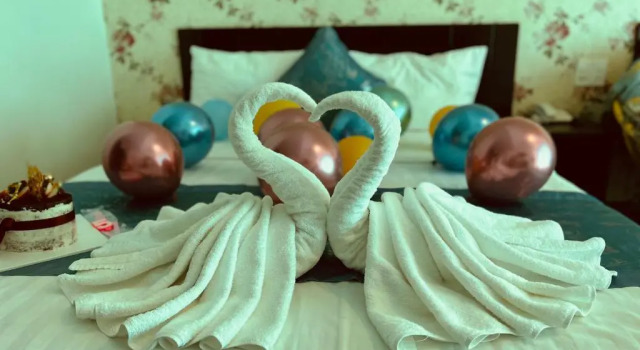 Номер Standard с балконом Dalat Eco Hotel