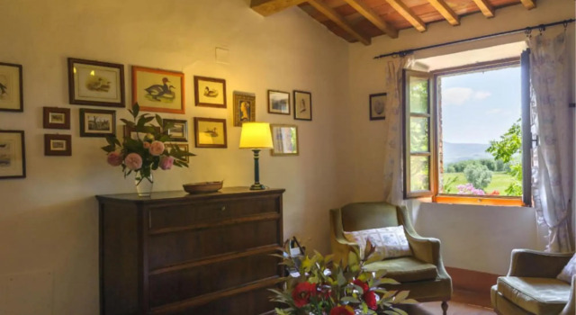 Beautiful Ancient Country House in Heart of the Val d Orcia Pool Wi-fi View -podere Contignano, Prenota Hotel Contignano Val d'Orcia