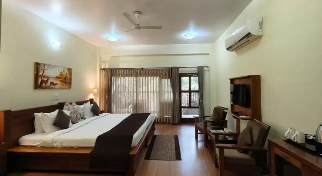 Habitación doble De lujo con balcón Resort Borgos