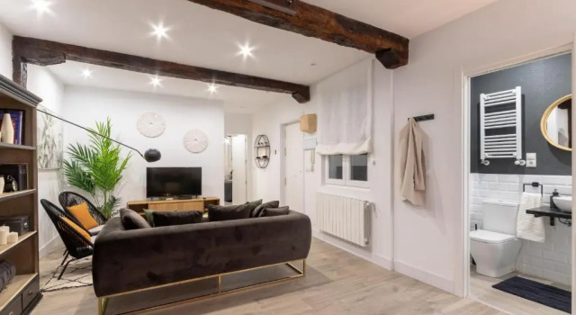 River Apartment in the heart of Bilbao EBI-01297, Rezerwuj Apartament Hotele w Baskonia z parkingiem, Parking