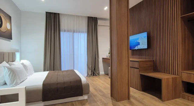Standard triple chambre avec balcon et Vue mer ORCHIDS Hotel