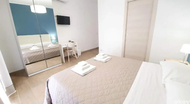 Двухместный номер Standard Comfy Vito Rooms with Ensuite and Parking - Bari Policlinico