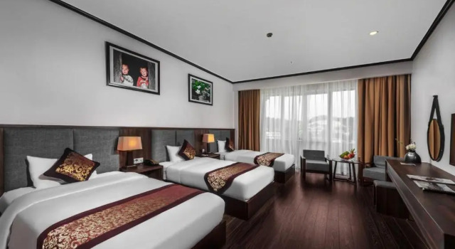 Трёхместный номер Deluxe Lao Cai Star Hotel