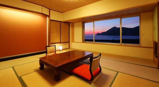 Номер Standard с видом на океан Okukinosaki Seaside Hotel
