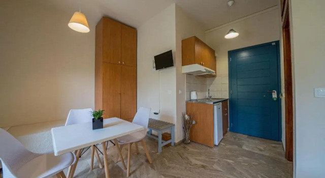 Студия с частичным видом на море Frank Apartments