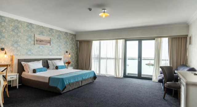 Студия с видом на море Hotel Antik