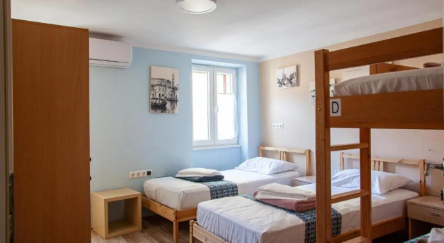 Четырёхместный номер Standard Hostel Adriatic Piran