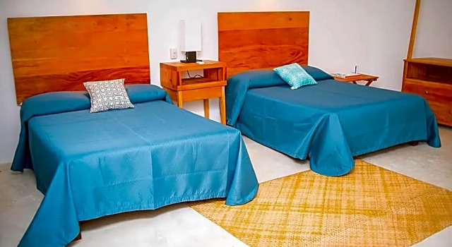 Четырёхместный номер Standard Royal Palm Bacalar Cabañas & Lagoon Club