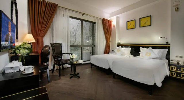 Номер Deluxe Hanoi Center Silk Premium Hotel & Spa & Travel