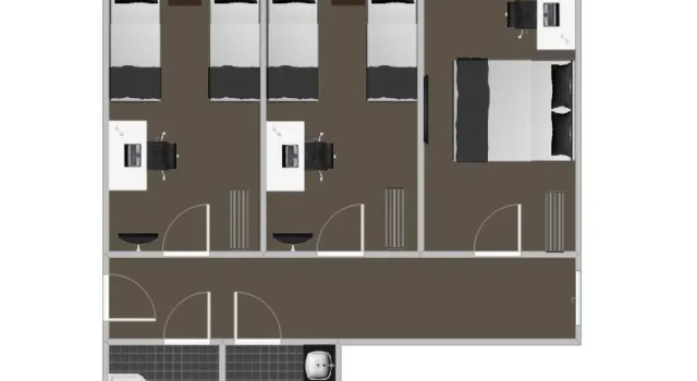 Номер Economy Uma Kuup Guest Apartments