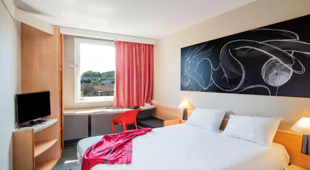 Двухместный номер B&B HOTEL Thionville Yutz Route du Luxembourg