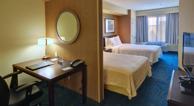 Четырёхместный люкс SpringHill Suites by Marriott Dallas DFW Airport East Las Colinas Irving