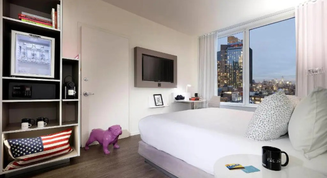 Номер The Innside с видом на город INNSiDE by Meliá New York Nomad