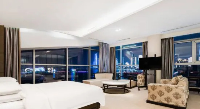 Люкс Deluxe Дуплекс с видом на море Zhonghang Xiangtong Yacht Club Hotel