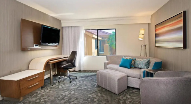 Двухместный люкс c 1 комнатой Courtyard Palm Desert