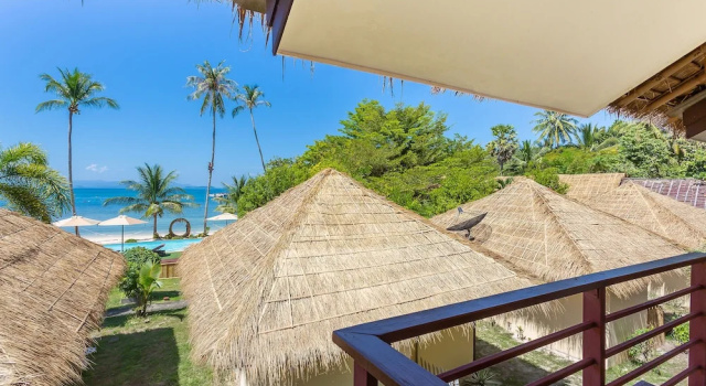 Номер Deluxe с балконом и с видом на океан Koh Yao Heaven Beach Resort
