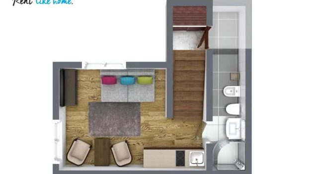 Апартаменты Rent Like Home - Za Cieszynianka I