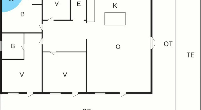 Коттедж 4 Star Holiday Home in Vaeggerlose