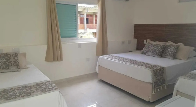 Номер Superior Pousada Pé na Areia Guarujá