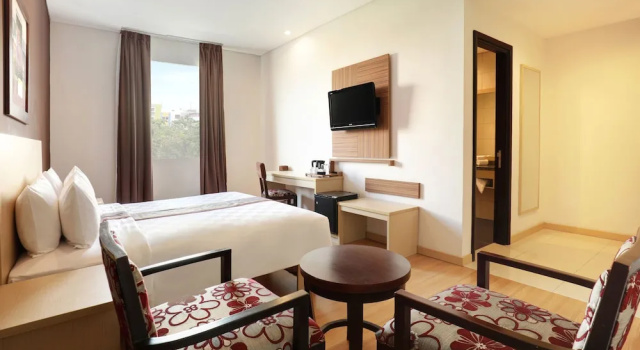 Двухместный номер Executive с красивым видом из окна Swiss-Belinn Panakkukang