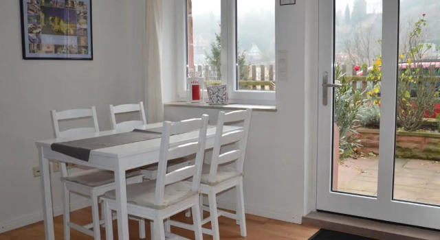 Апартаменты Panorama-Blick Miltenberg, 3 Pers., zentr., am Main, Terrasse, Bootverleih, P