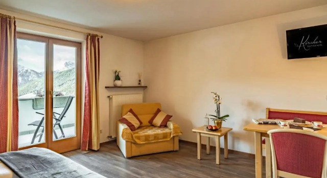 Семейный номер Standard с балконом и с видом на горы Boutique Hotel Kircher