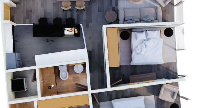 Capitalia Plaza Residences Reforma, Забронировать Апартаменты/квартира Апартаменты Мехико, рядом с Балдерас, Апартаменты/квартира