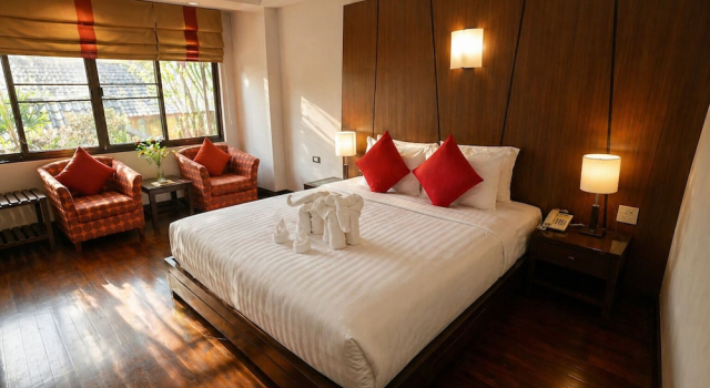 Семейный номер Standard с балконом Kireethara Boutique Resort