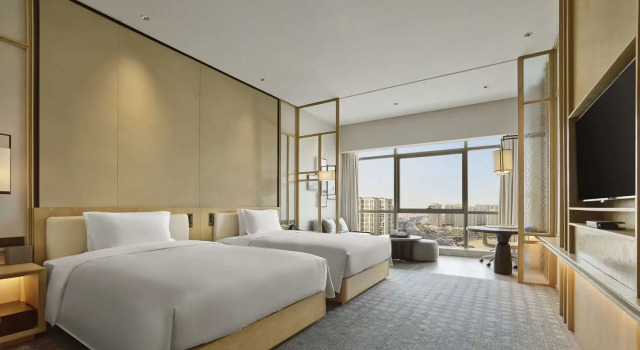 Двухместный номер Deluxe Hilton Suzhou Yinshan Lake