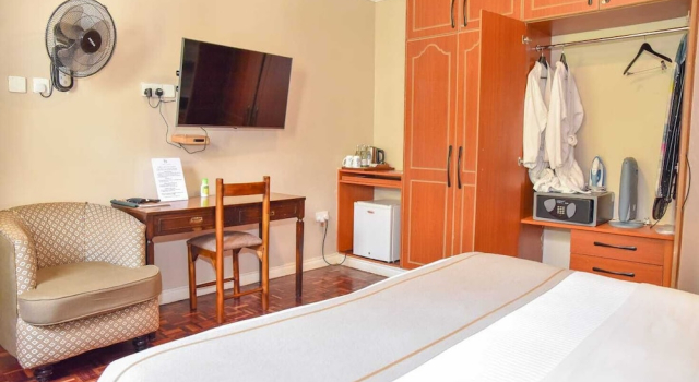 Двухместный номер Standard c 1 комнатой с видом на внутренний двор Cozy Stead Hotel - Garden House, Gigiri