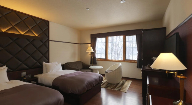 Двухместный номер Standard Hakodate Onuma Tsuruga Resort EPUY- 30km from Hakodate Station
