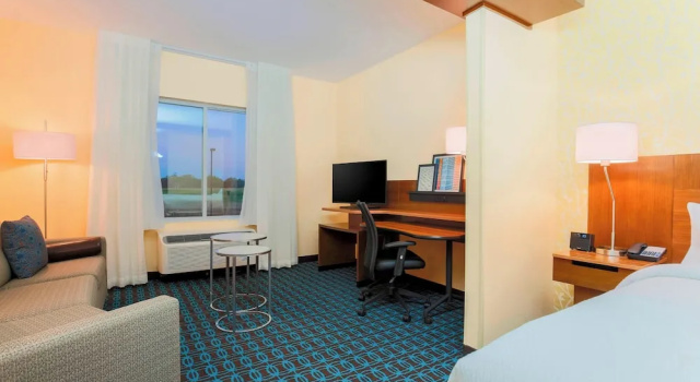 Двухместная студия Fairfield Inn & Suites Pleasanton