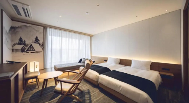 Двухместный номер Deluxe Отель TOKYU STAY Hida-Takayama Musubi no Yu