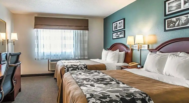 Четырёхместный люкс Sleep Inn & Suites Mount Vernon