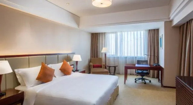 Двухместный номер Deluxe Changshu Zhongjiang Dekin Hotel