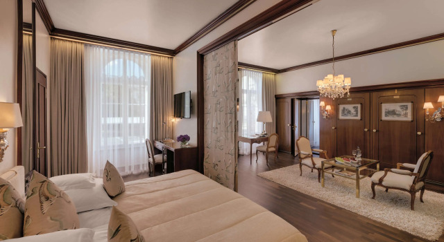Полулюкс Hotel Europäischer Hof Heidelberg, Bestes Hotel Deutschlands in historischer Architektur
