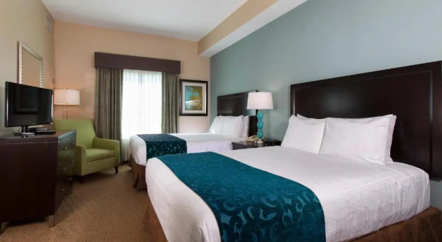Четырёхместный люкс c 1 комнатой Hawthorn Extended Stay by Wyndham Orlando
